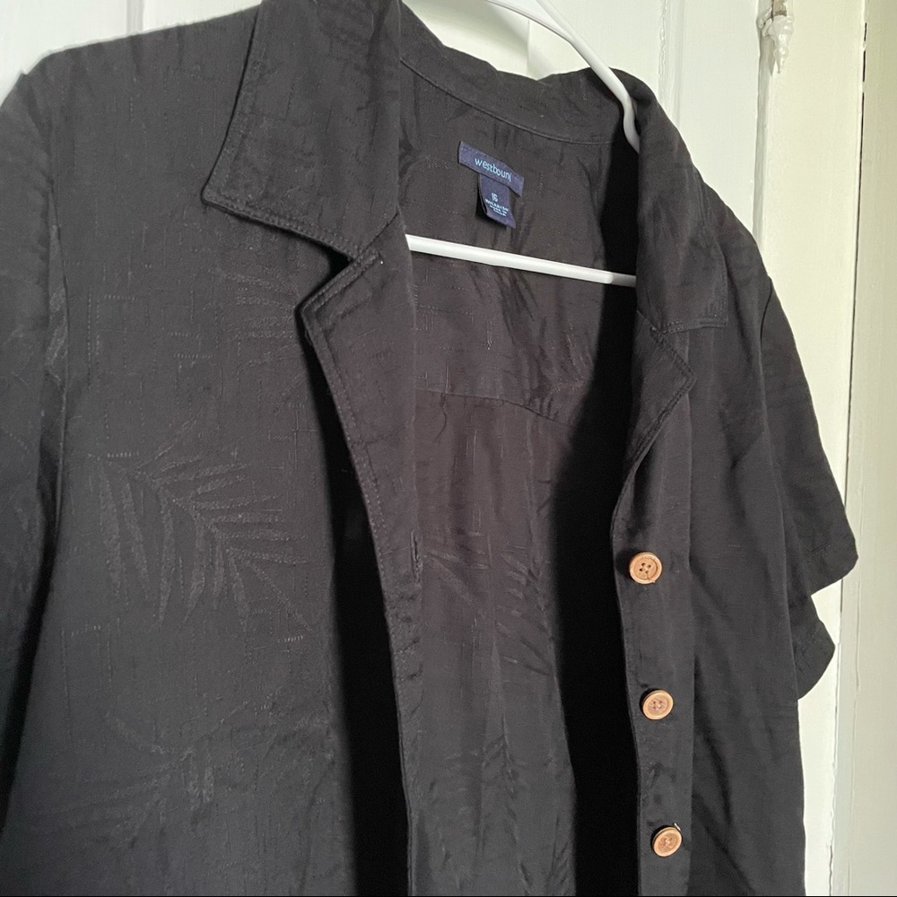Westbound Textured Button Up